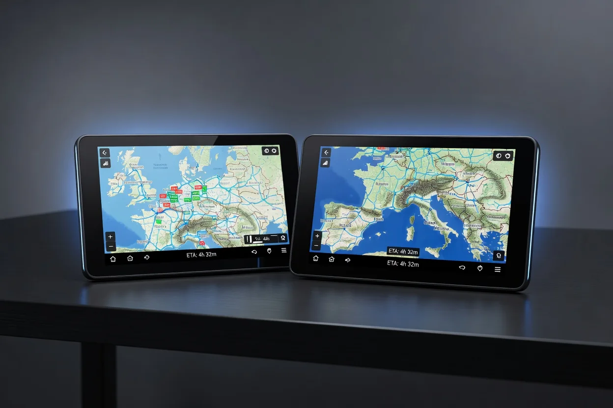 Garmin dēzl 570 и 770 LMT: впечатляващите навигатори за камион